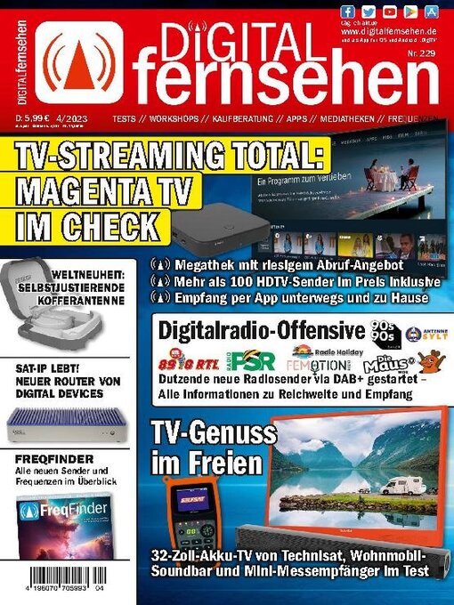 Title details for Digital Fernsehen by Auerbach Verlag and Infodienste GmbH - Available